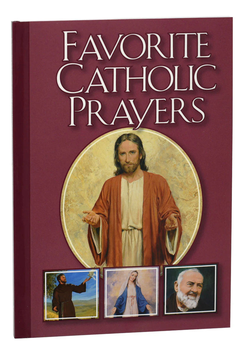 Favorite Catholic Prayers Book | Catholic Book Publishing | 46 Illustrated Prayers