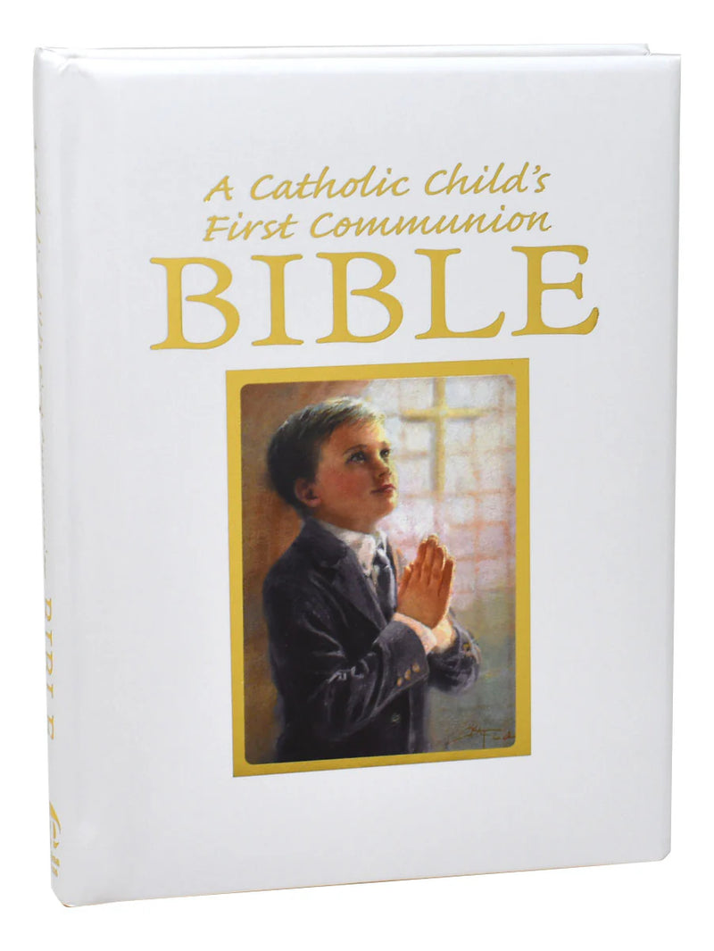 Catholic Child's First Communion Bible for Boys, Blessings Edition