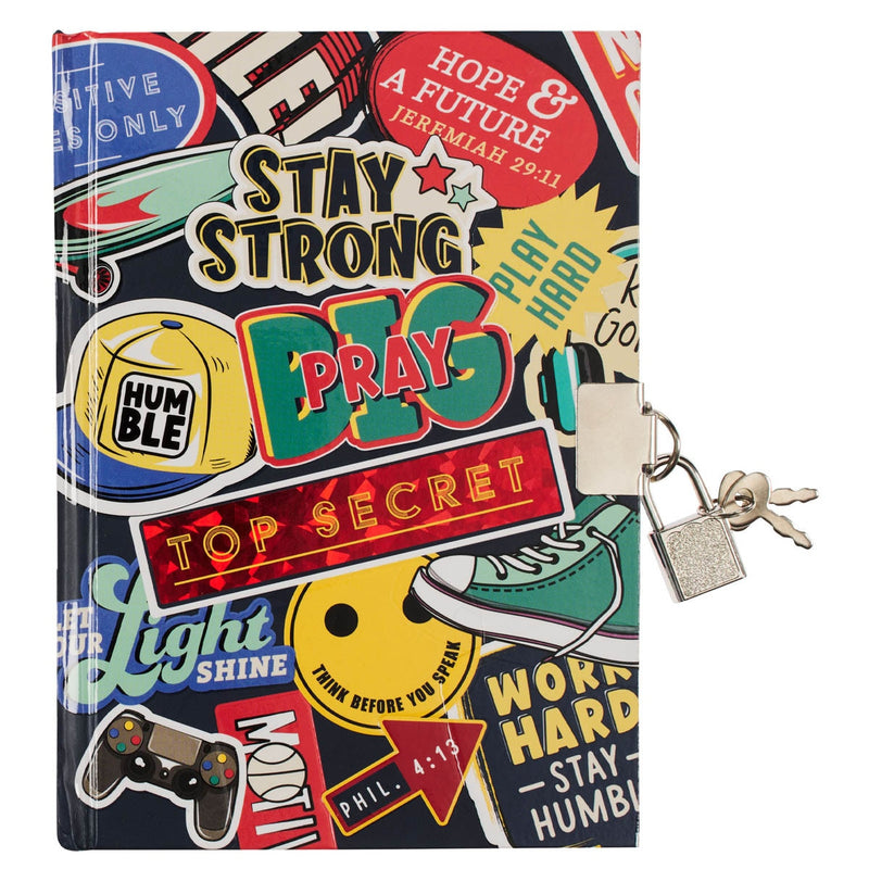 Stay Strong Secret Diary for Kids