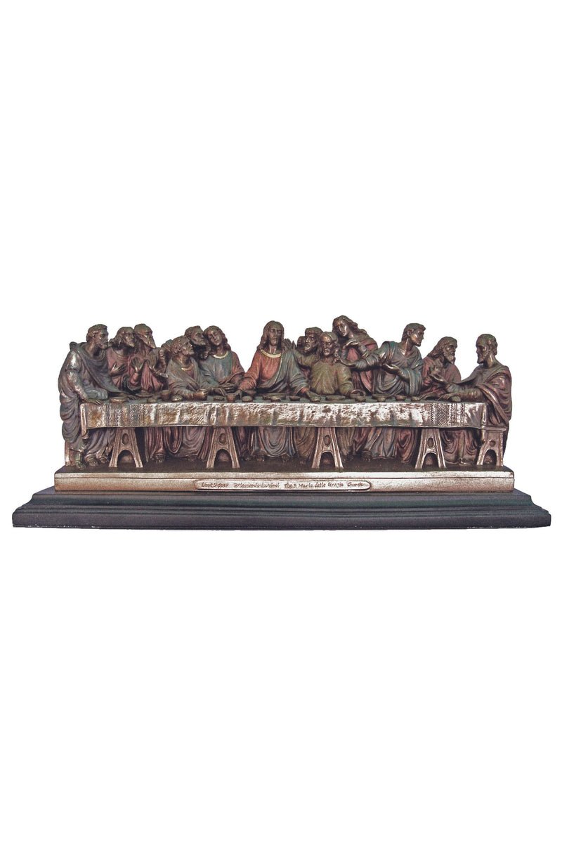 Last Supper Bronze Plaque | 14x4x6" | Veronese Collection
