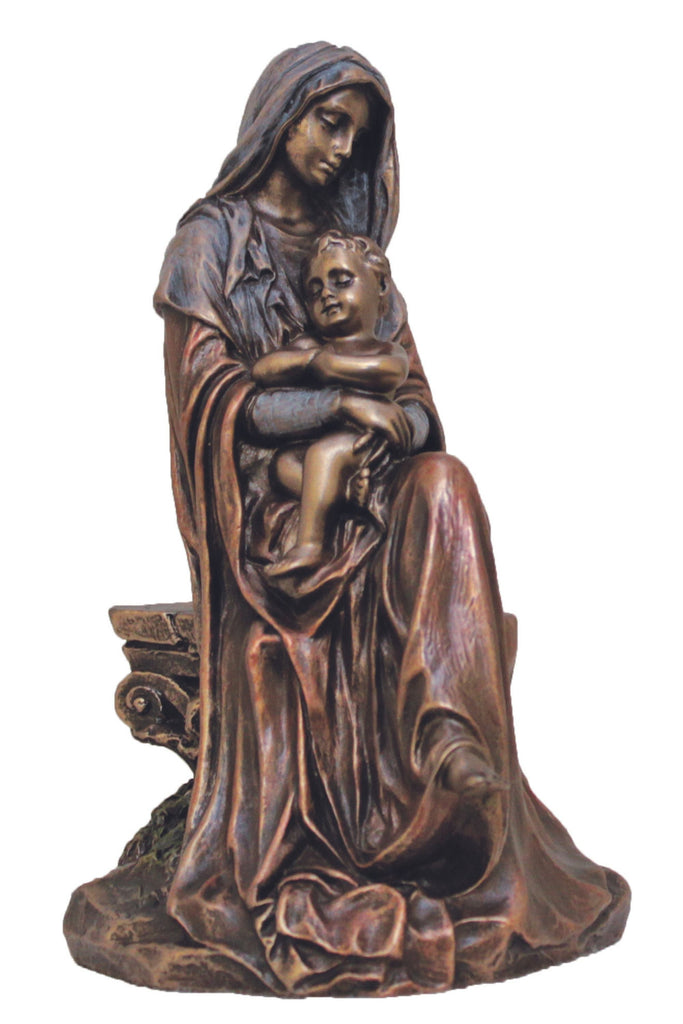 Madonna and Child Statue 6"