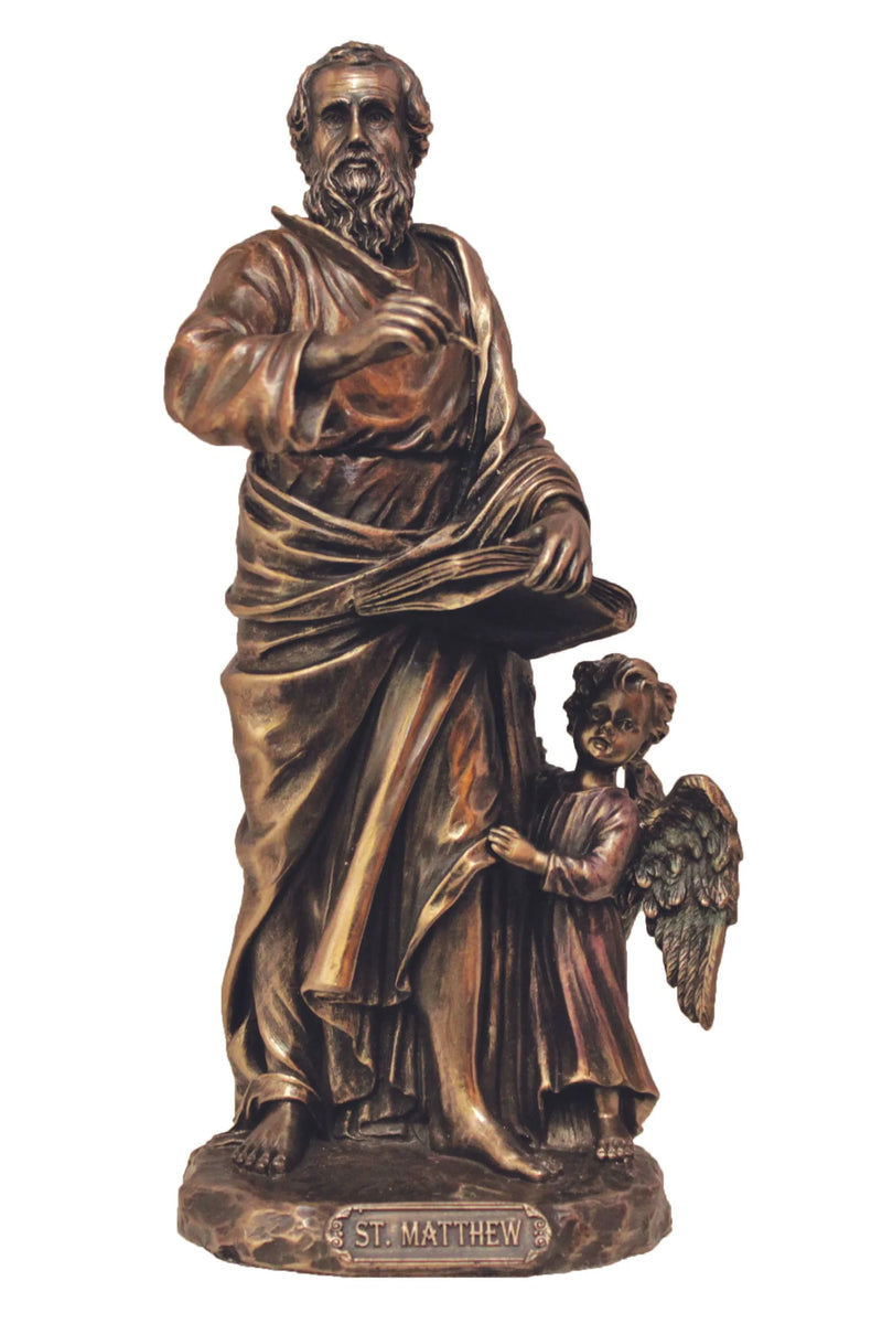 St. Matthew the Apostle Bronze Statue | Goldscheider of Vienna