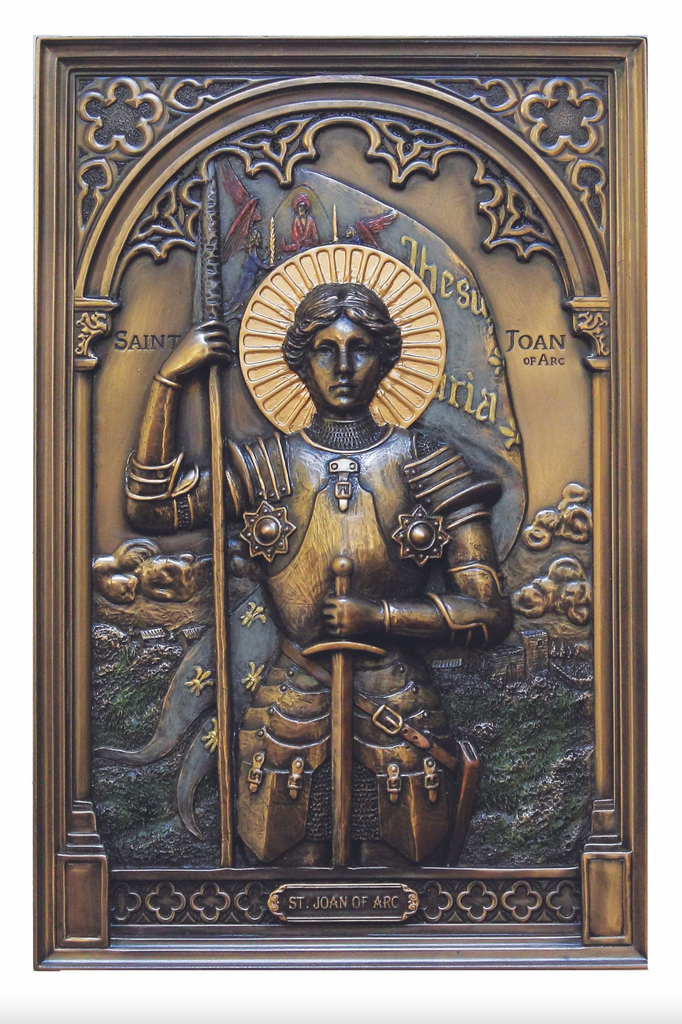 Joan - St. Joan of Arc Plaque 6x9"