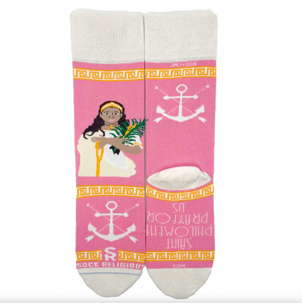 Socks - St. Philomena Socks (Adult)