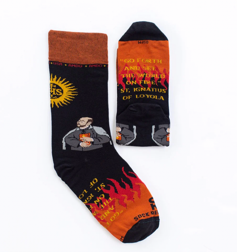 Socks - Ignatius of Loyola Socks (Adults)