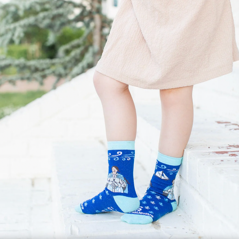 St. Joan of Arc Socks - Patron Saint Socks (Kids) | Sock Religious