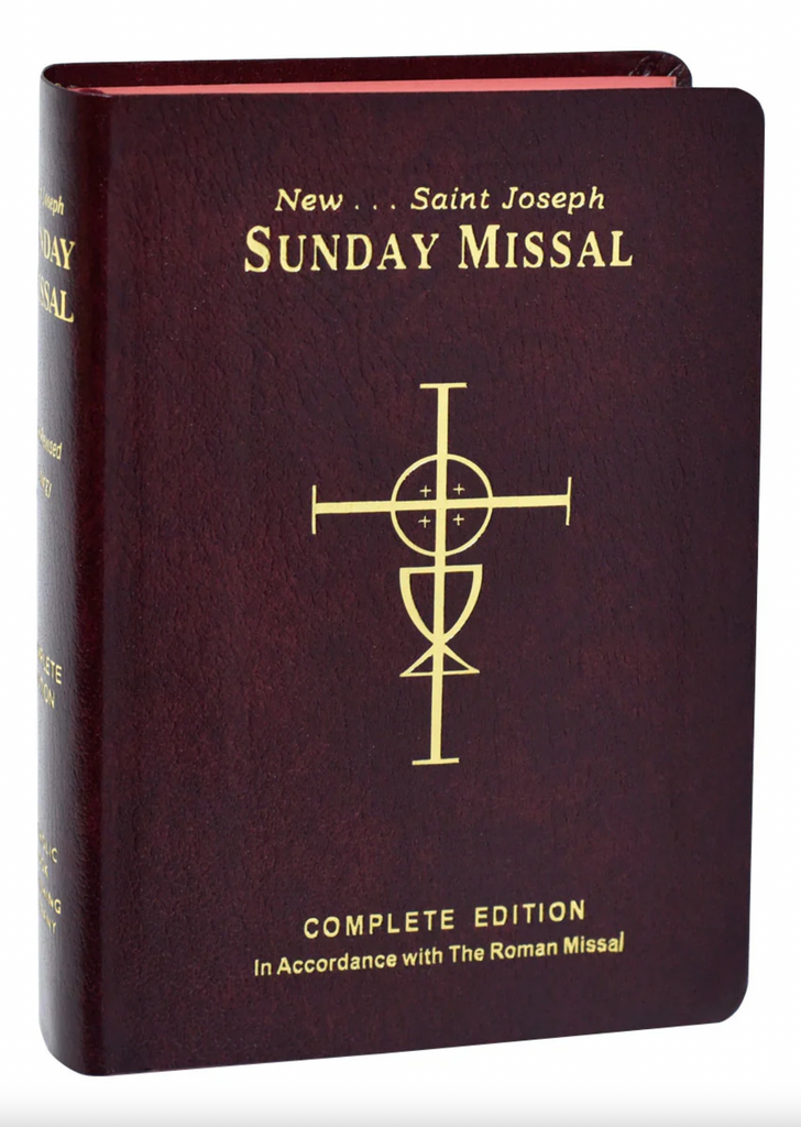 St. Joseph Sunday Missal - Burgundy