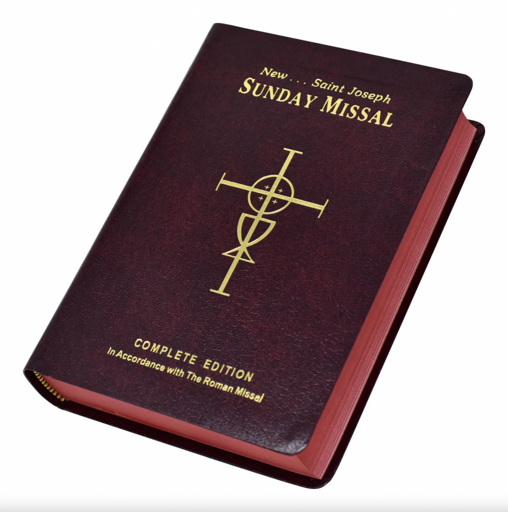 St. Joseph Sunday Missal - Burgundy