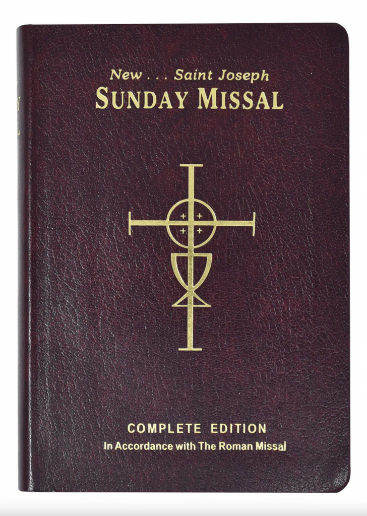 St. Joseph Sunday Missal - Burgundy