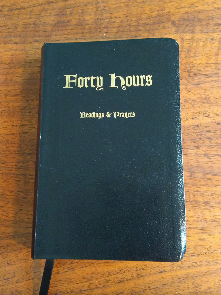 Forty Hours Devotional Prayerbook