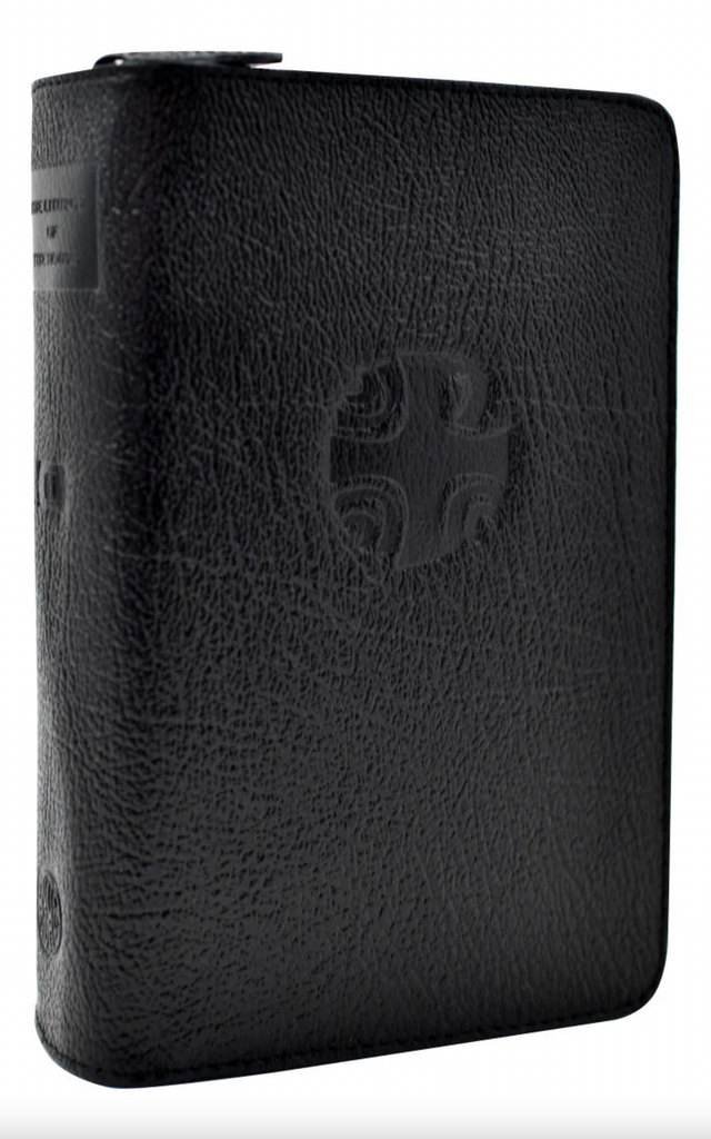 Breviary Case - LOH Leather Zipper Case (Vol. IV) (Black)