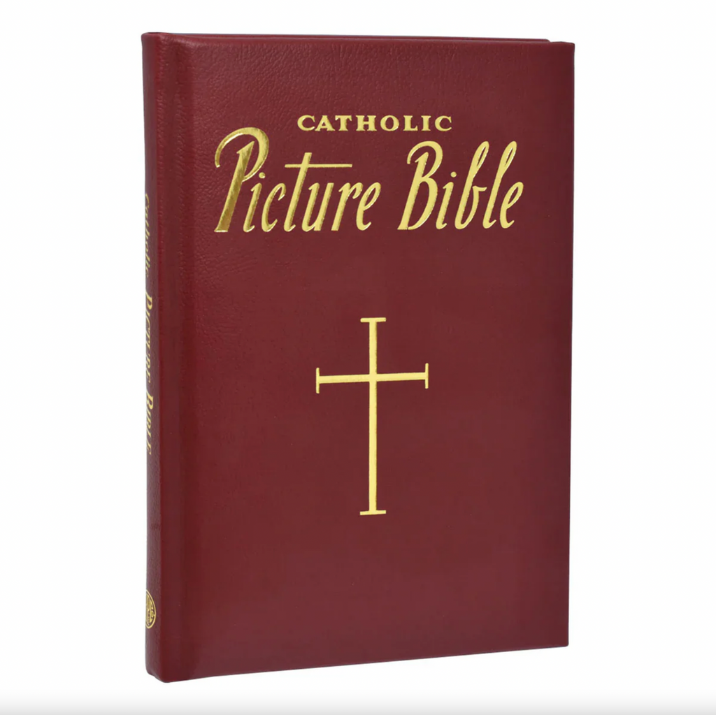 New Catholic Picture Bible (Burgundy)