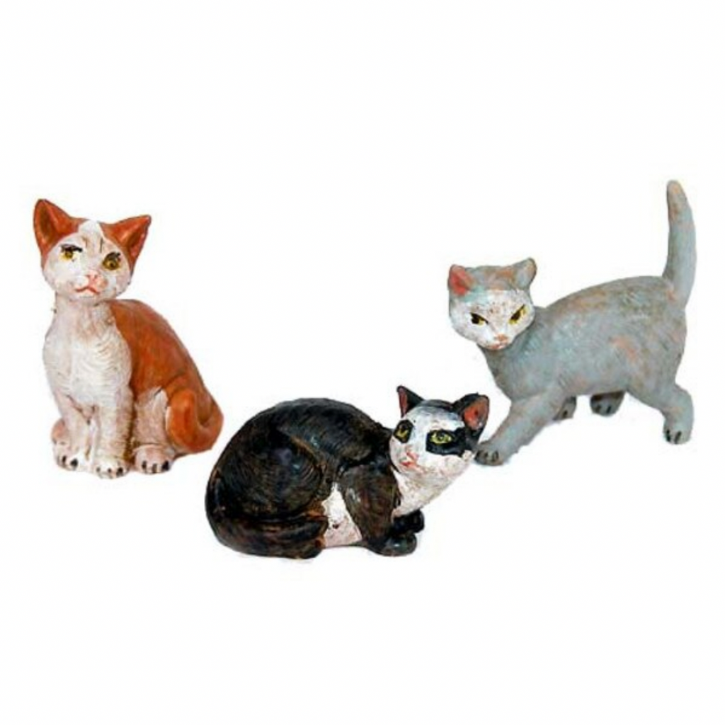 Cat Family 5pc Set 5" Scale