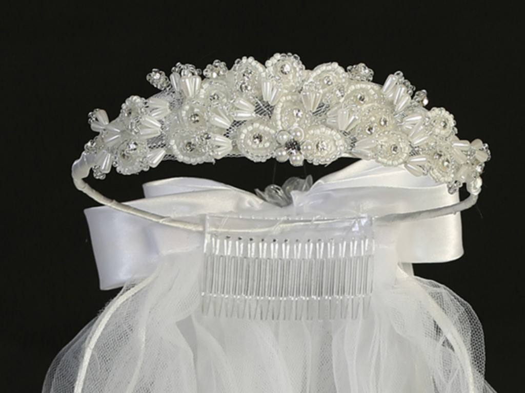 Communion Veil - Style T-421 24"