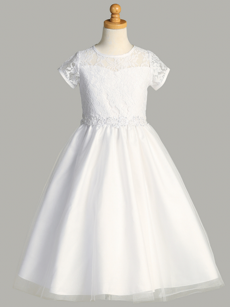 Communion Dress - Lace and Tulle