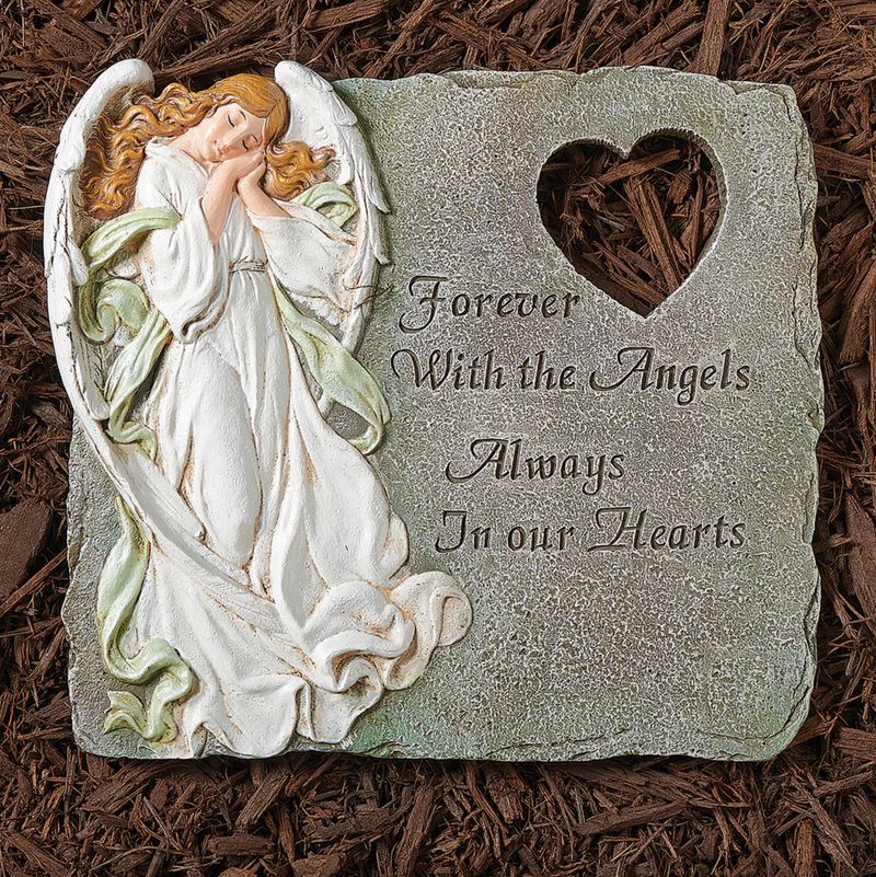 Memorial Angel Garden Stepping Stone | Joseph's Studio