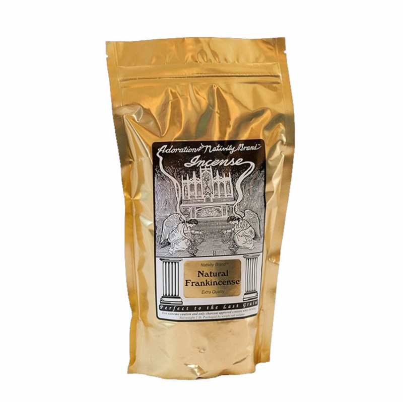 Natural Frankincense Nativity Brand Incense 1 lb - USA Made | Kaufer's
