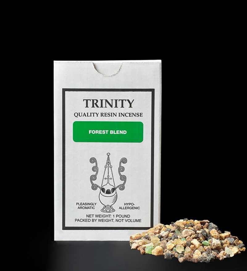 Trinity Forest Blend Church Incense 1 lb - Hypoallergenic Resin