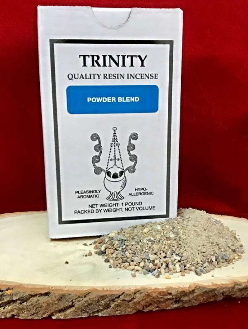 Trinity Powder Blend Church Incense 1 lb - Hypoallergenic Resin