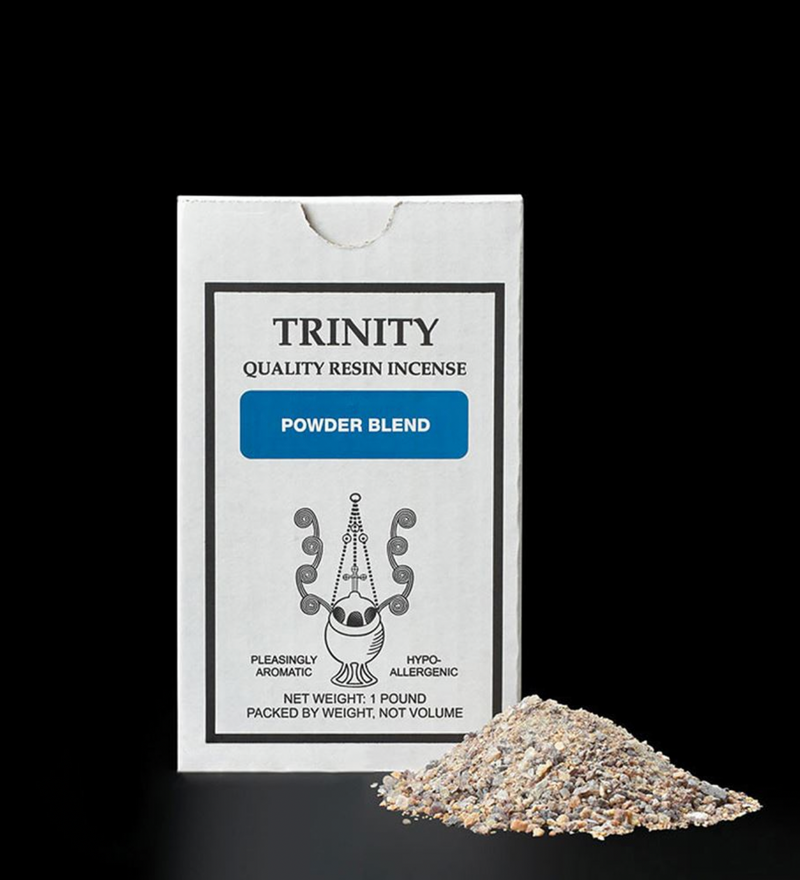 Trinity Powder Blend Church Incense 1 lb - Hypoallergenic Resin