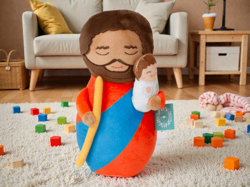 St. Christopher Shining Light Doll Plush Toy for Children