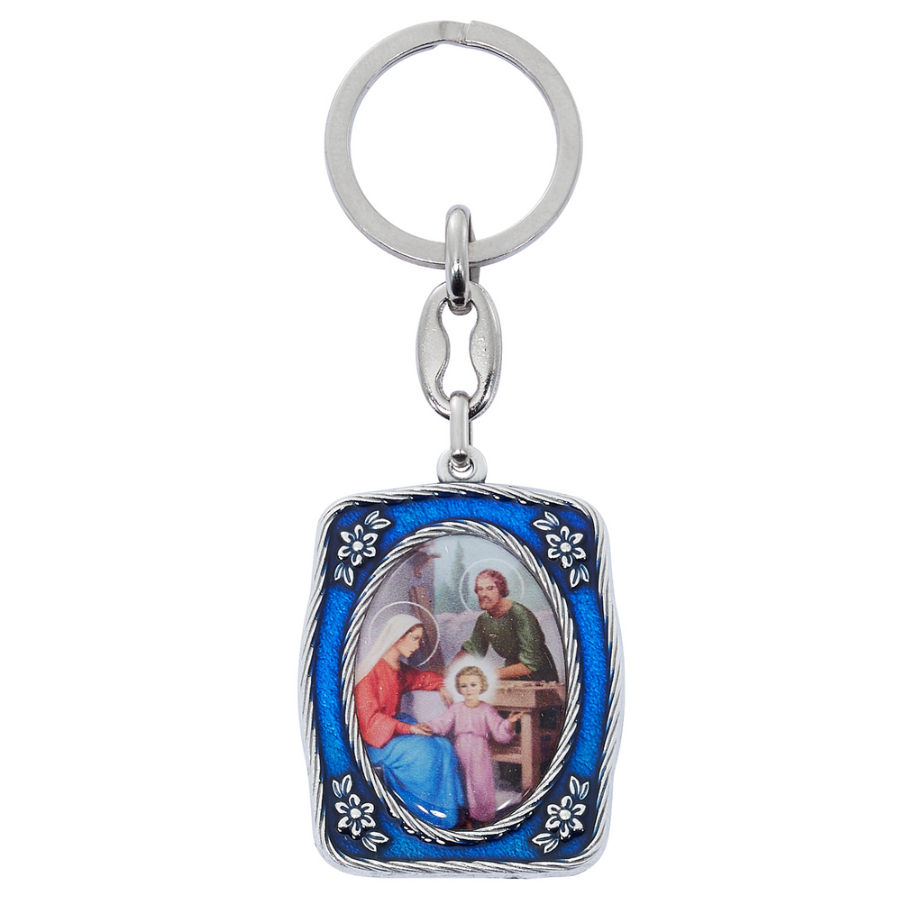 Keychain - Holy Family Colored Key Ring