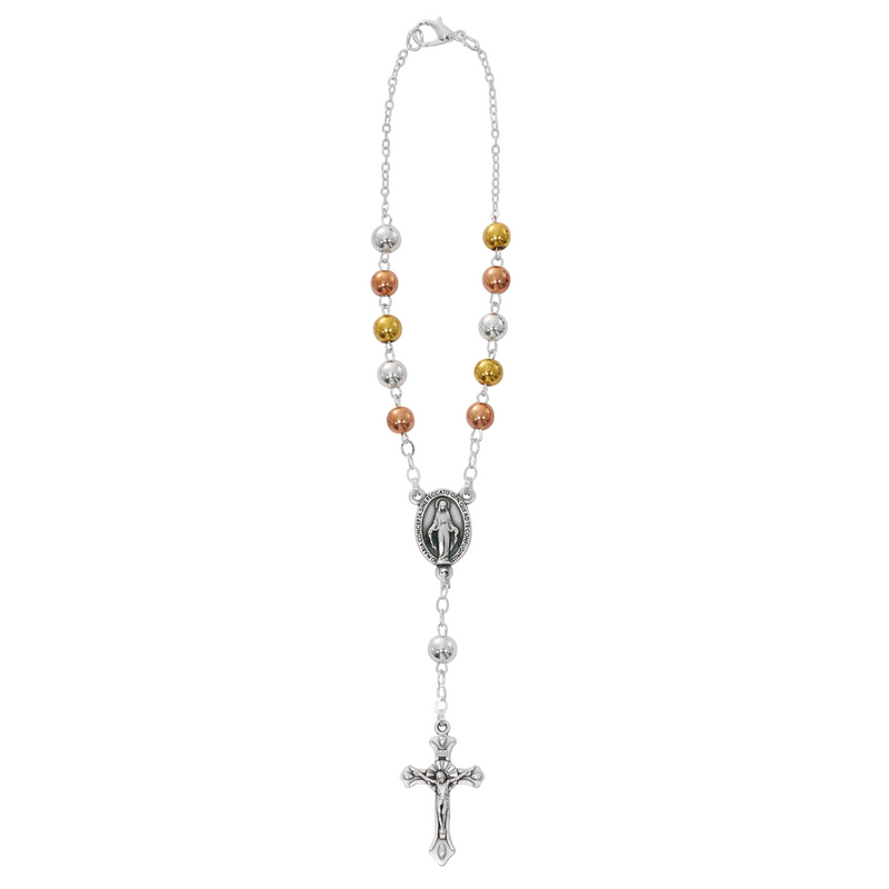 Auto Rosary - Metallic Car Rosary