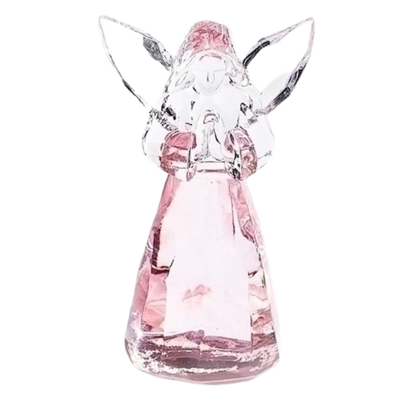 Birthstone October Angel Figure 2.75"H