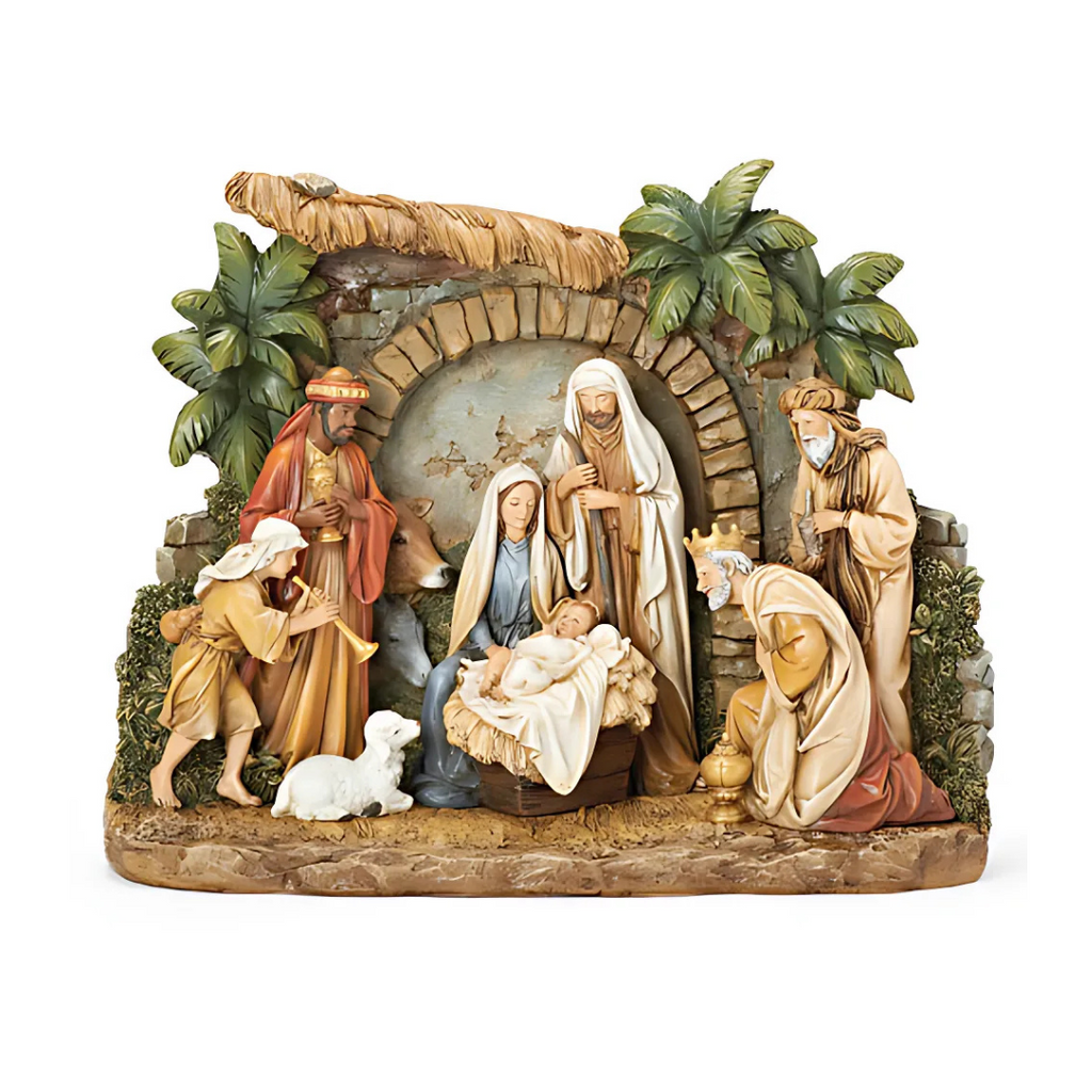 Nativity Figure with Slim Profile 10.25"H