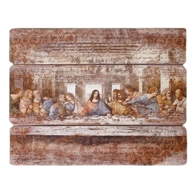 Last Supper Decorative Panel 20.25"H