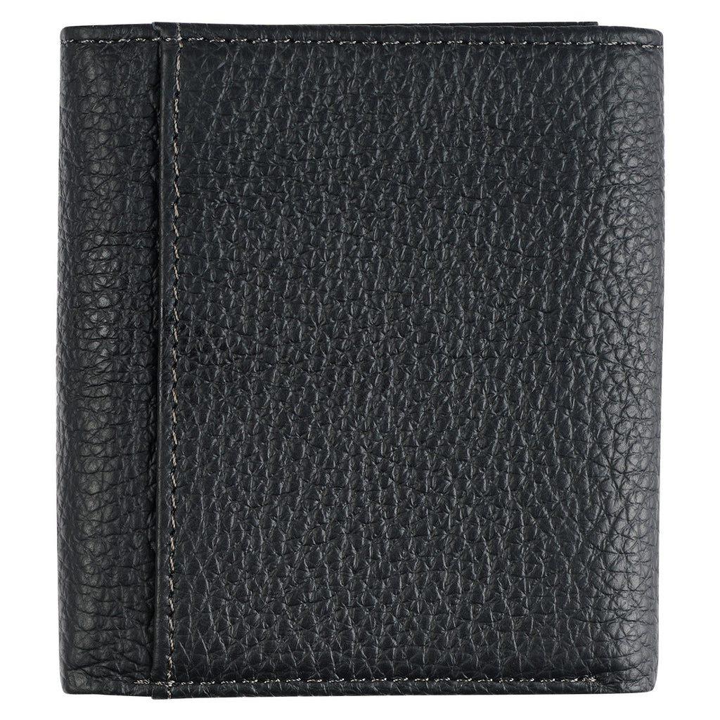 Walk by Faith Black Genuine Leather Wallet - 2 Corinthians 5:7