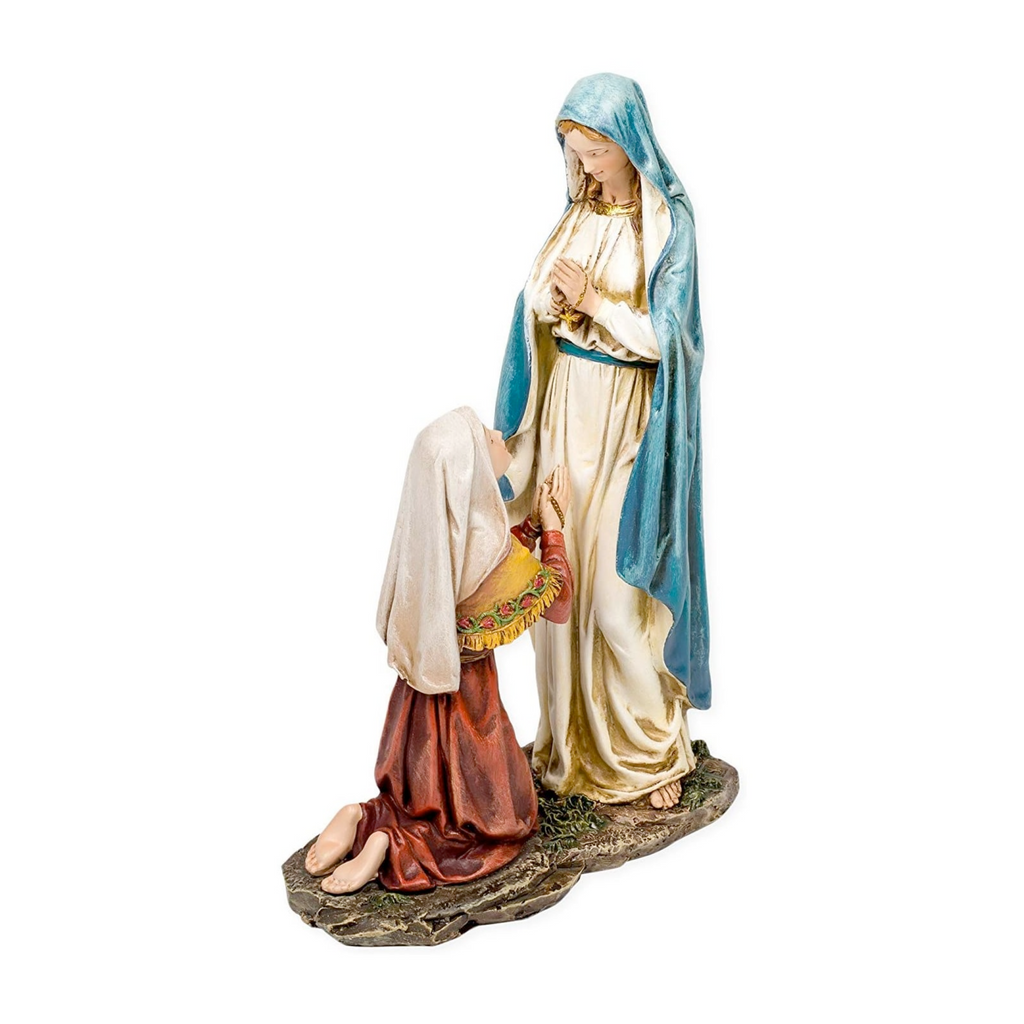 Our Lady of Lourdes Statue 10.5"H