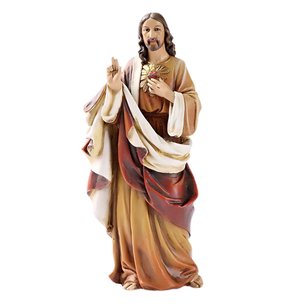 Sacred Heart of Jesus Statue 6.25"H