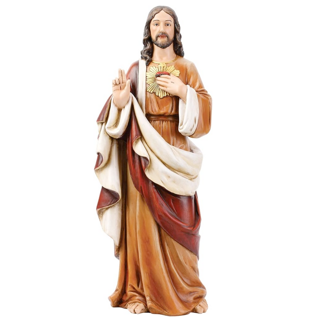 Sacred Heart of Jesus Statue 24"H