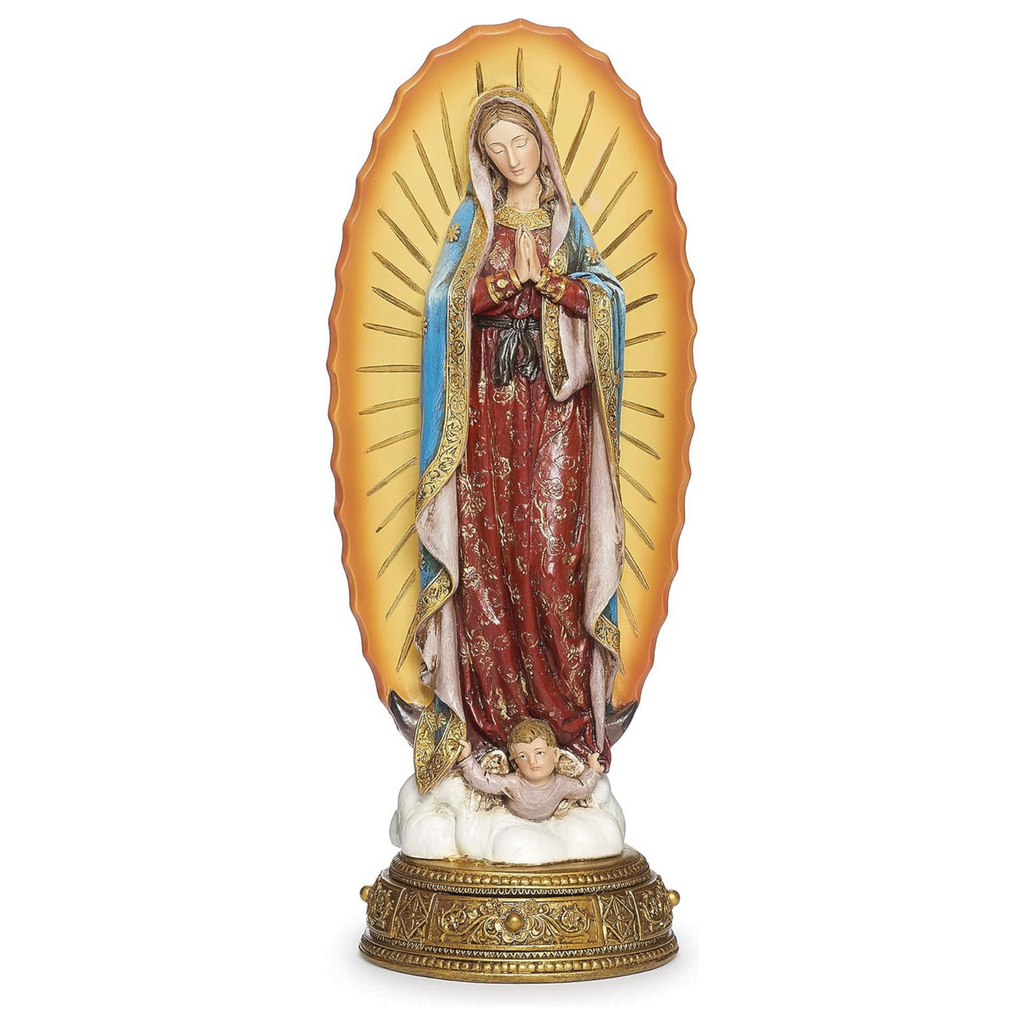 Our Lady of Guadalupe Statue 11.75"H