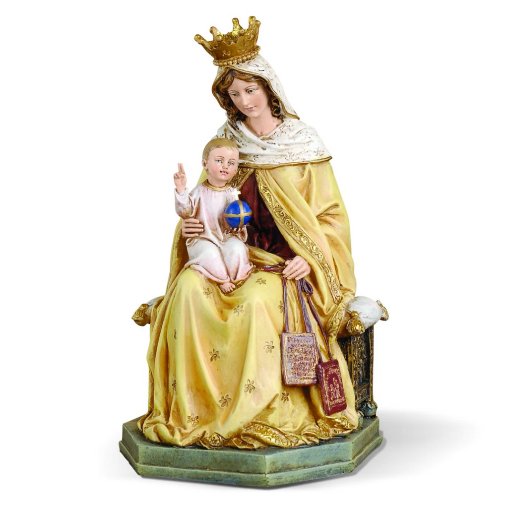 Our Lady of Mount Carmel Statue 8"H