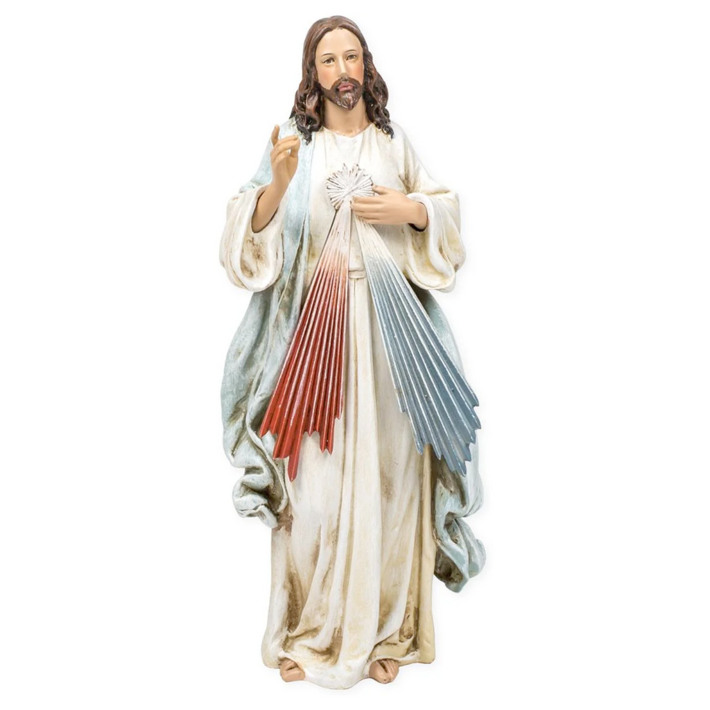 Divine Mercy Statue 18.5"H