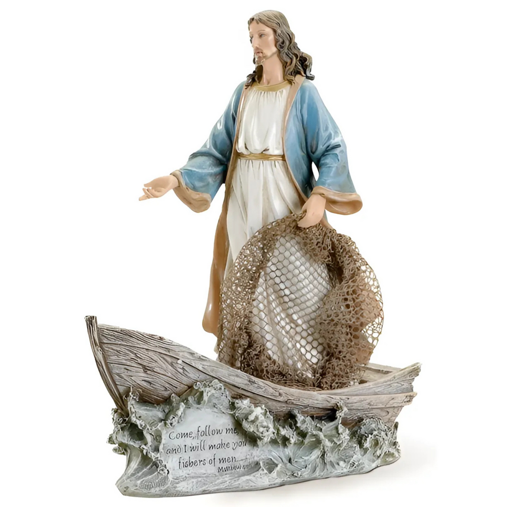 Christ the Fisherman Statue 11.25"H