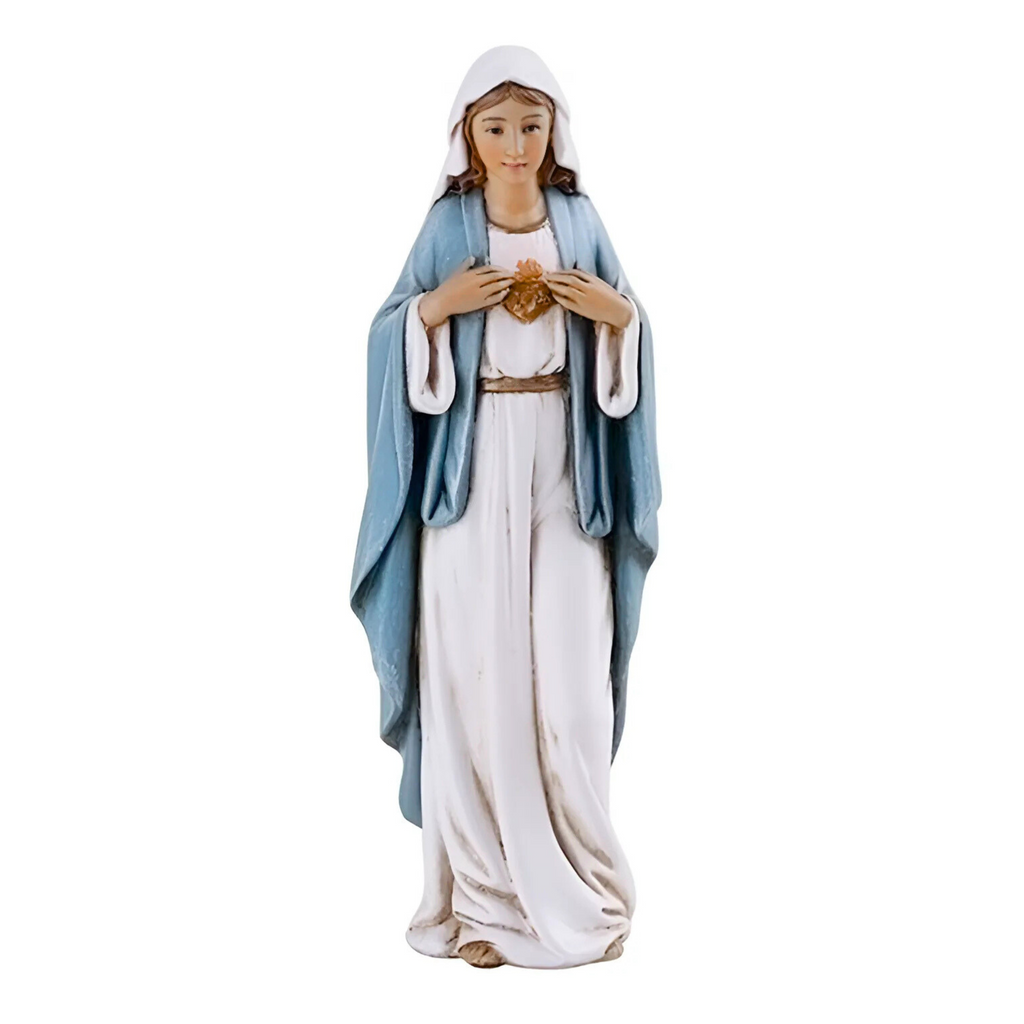 Immaculate Heart of Mary Statue 4"H