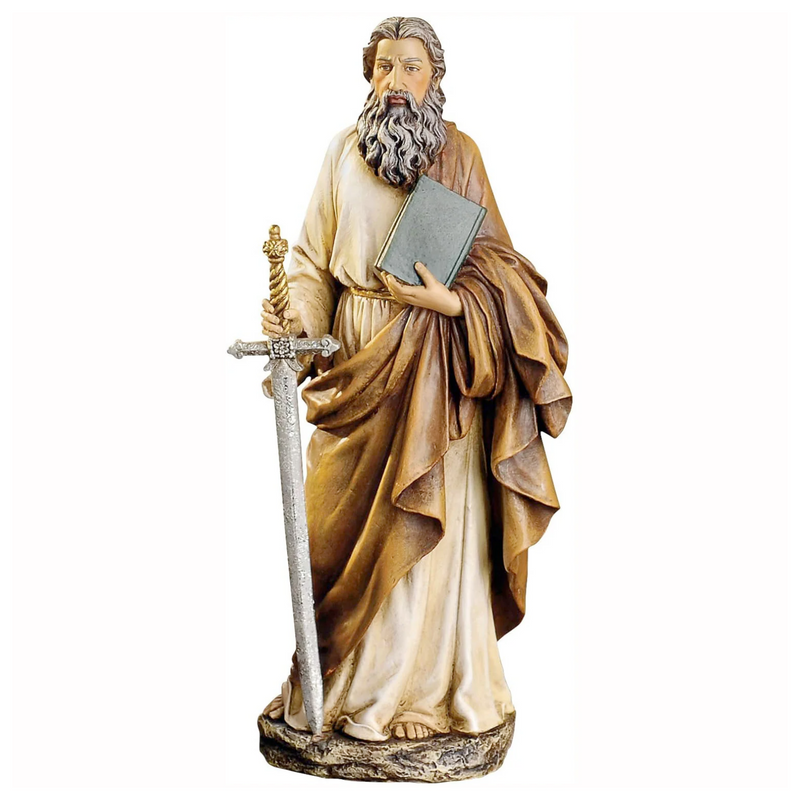 Paul - St. Paul with Book Statue 10.5"H