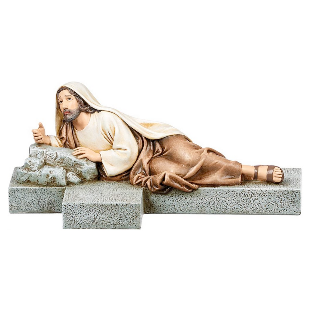 Imploring Jesus Cross 3.5"H