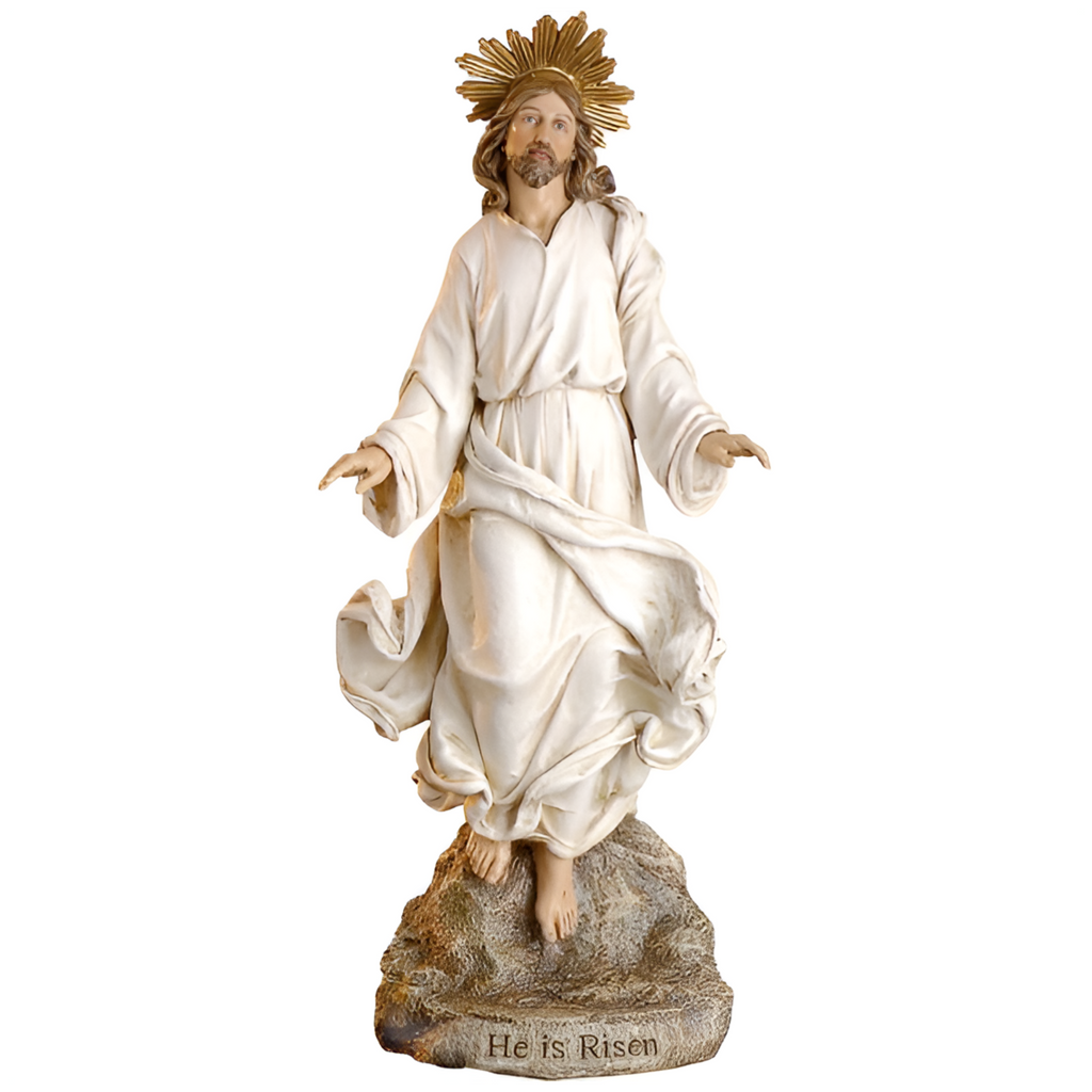 Christ is Risen Statue 12"H