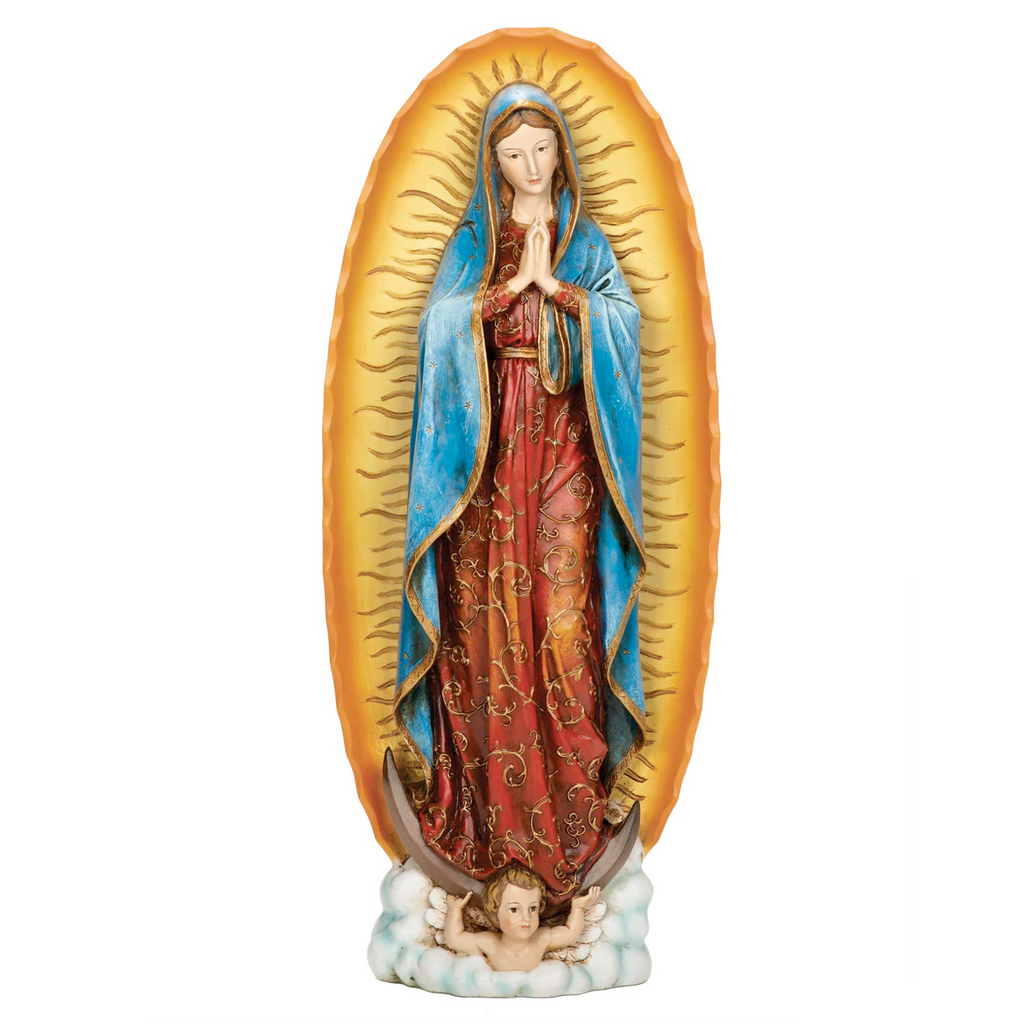 Our Lady of Guadalupe Statue 18.5"H