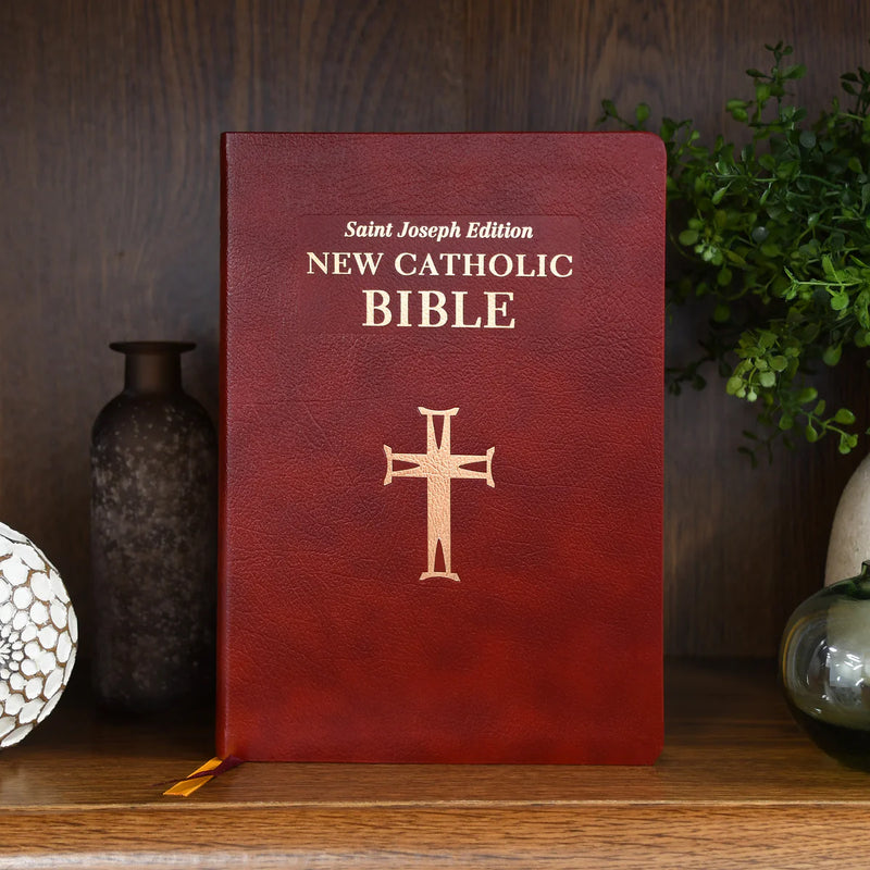 Large Print Catholic Bible - St. Joseph NCB Gift Edition