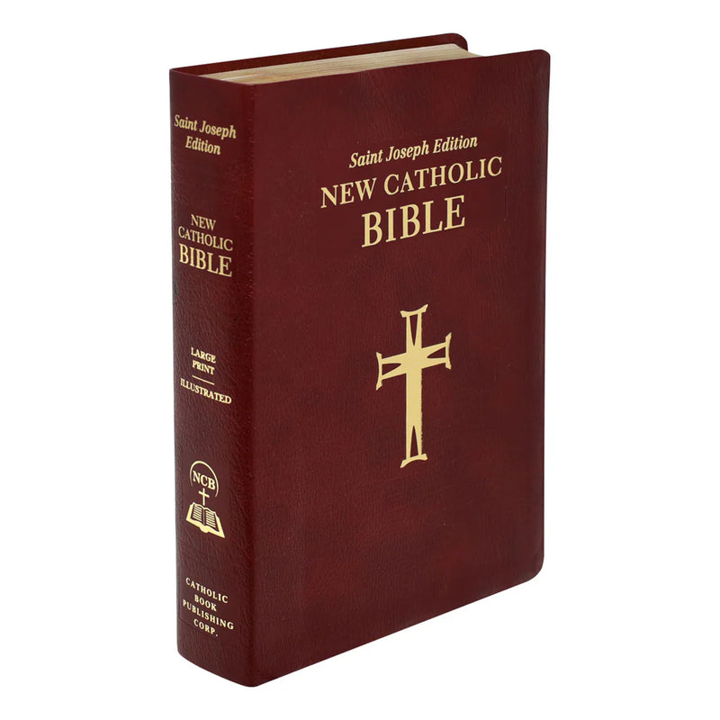 Large Print Catholic Bible - St. Joseph NCB Gift Edition