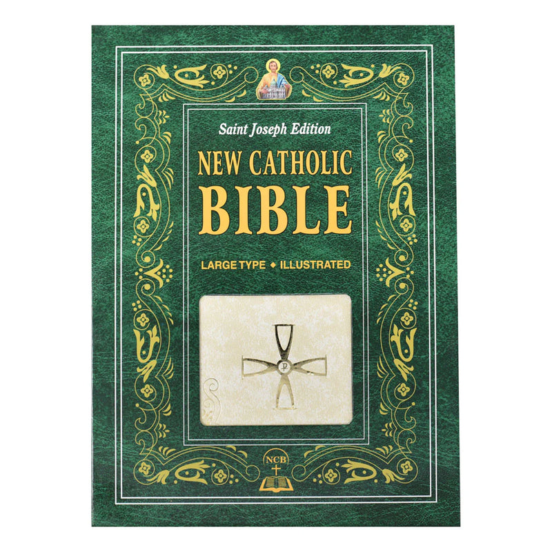 St. Joseph New Catholic Bible Large Type Gift Edition, NCB Translation, Faux Leather
