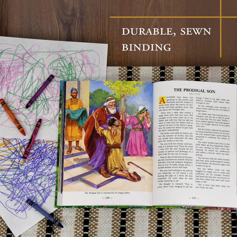 Illustrated Children's Bible by Rev. Jude Winkler | Catholic Book Publishing