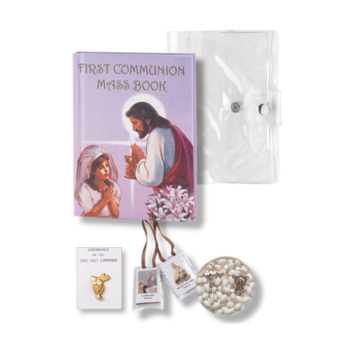 Girls First Communion 5-Piece Gift Set | William J. Hirten Co.