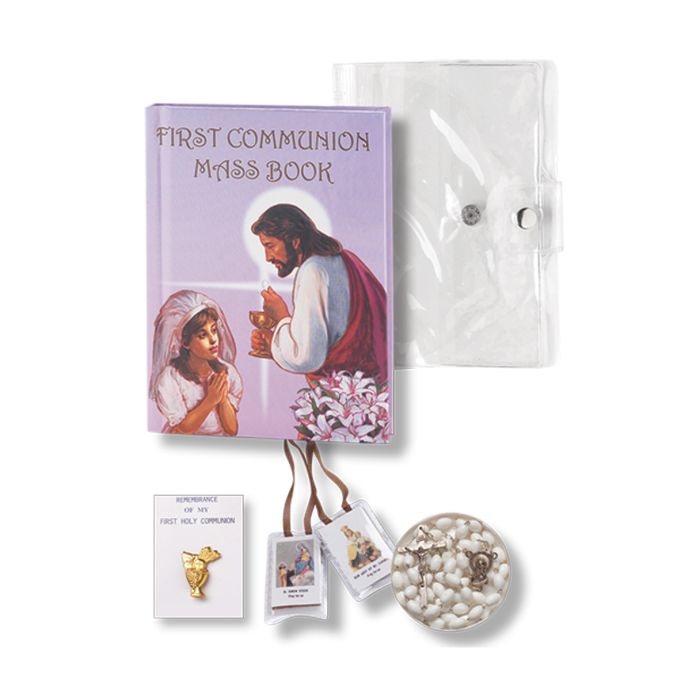 Communion Set 5pc. Girls First - P65