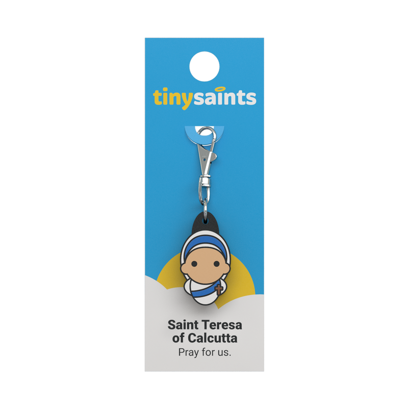 Tiny Saints - St. Teresa of Calcutta Zipper Pull
